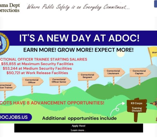 The Alabama Department of Corrections (ADOC