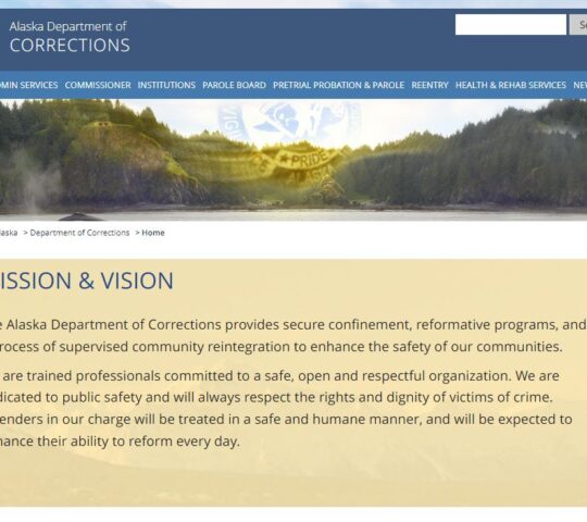 Alaska Department of Corrections