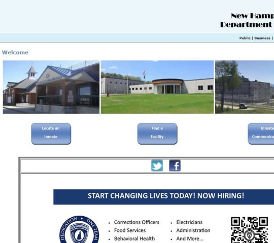 New Hampshire Department of Corrections