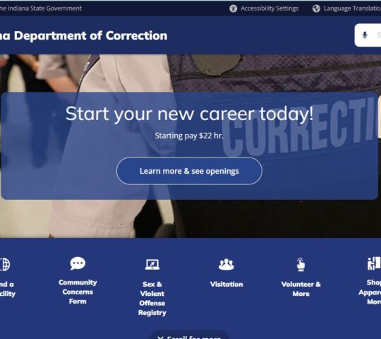 Indiana Department of Correction