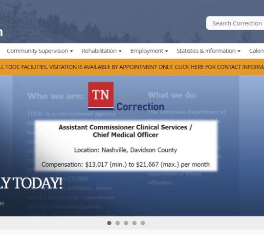 Tennessee Department of Correction